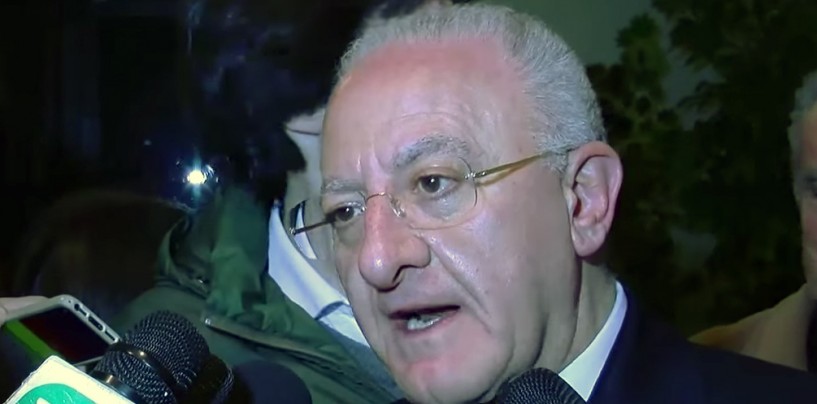 Regionali – Vincenzo De Luca domani a Monteforte