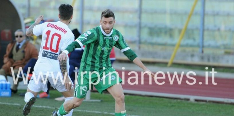 Avellino scarico al derby: la Casertana fa il pieno con Giannone