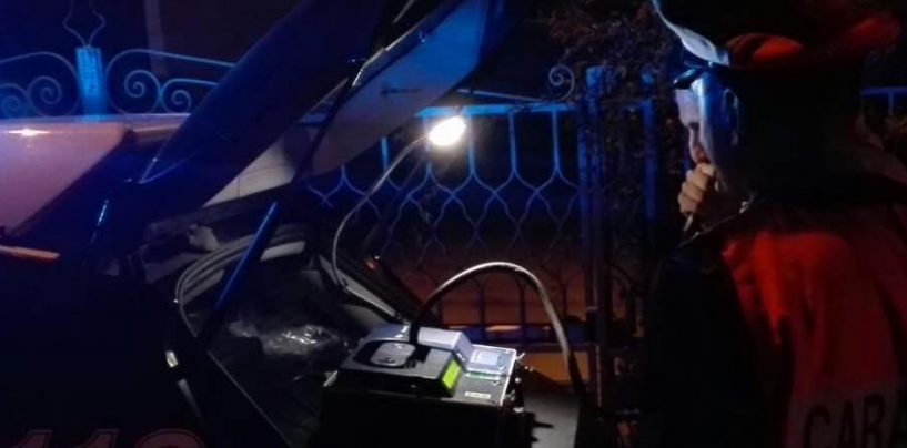 Di notte ubriaco alla guida: scatta denuncia, ritiro della patente e raddoppio della sanzione