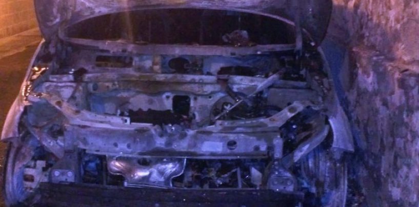 Raid incendiario contro un’autovettura, perquisiti due uomini di Benevento
