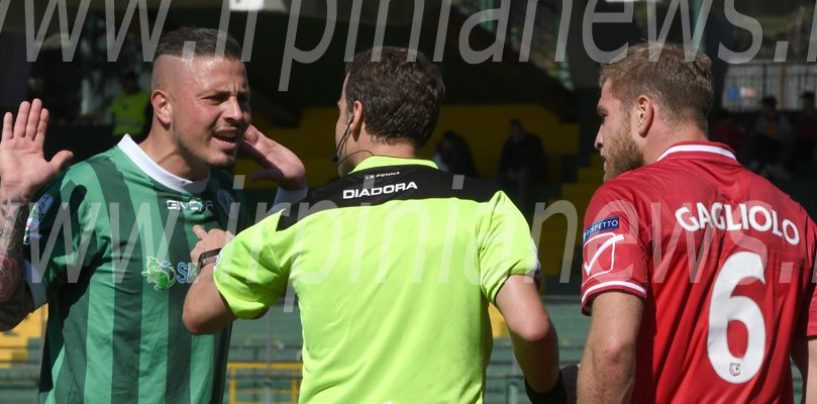 Perugia-Avellino tre anni dopo con lo stesso arbitro