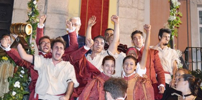 Palio della Botte, Contrada “Porta Beneventana” si aggiudica l’edizione 2017
