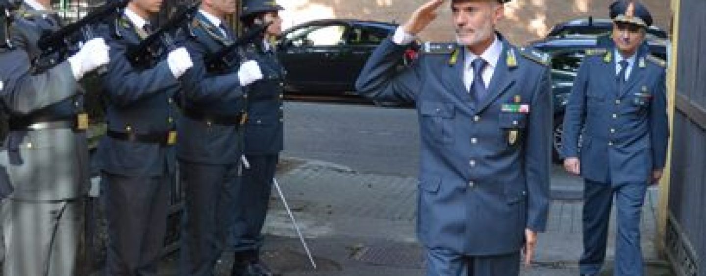 Il Generale Carlo Ricozzi in visita al Comando Provinciale della Guardia di Finanza