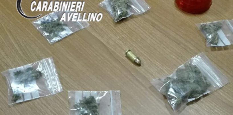 Monteforte, droga e proiettili in casa: arrestato 23enne