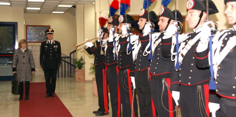 Avellino, visita del Prefetto Tirone al Comando provinciale dei Carabinieri