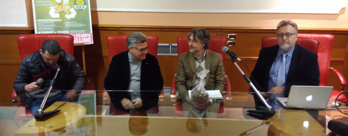 Verdi, Borrelli ad Avellino: “Sì al compostaggio. Clientele nella sanità? Occhio al Moscati”