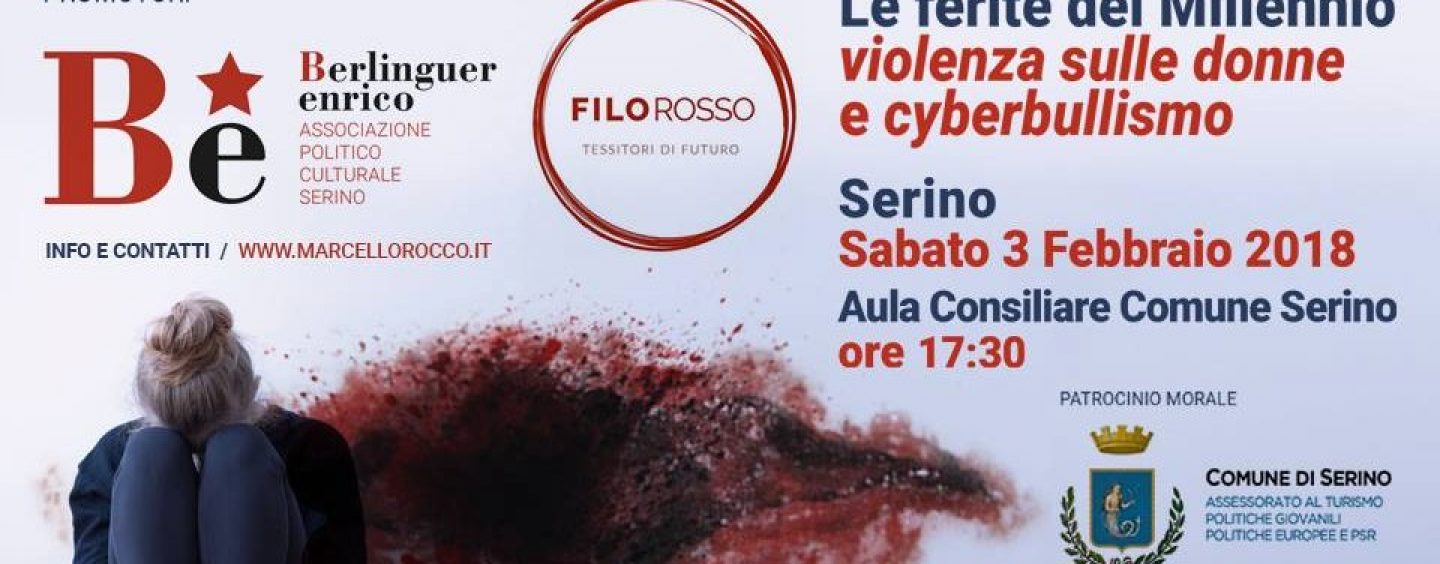 Violenza sulle donne e cyberbullismo, a Serino parte un percorso sociale e culturale