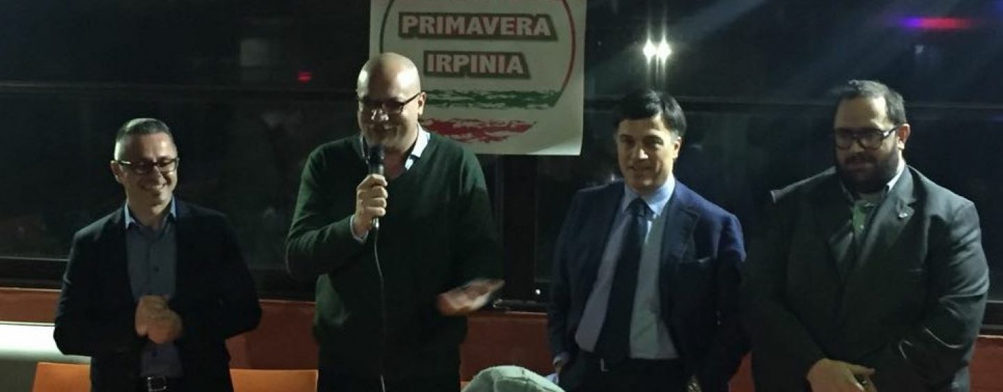“Il centrodestra verso il governo del Paese”: continua la campagna di Primavera Irpinia