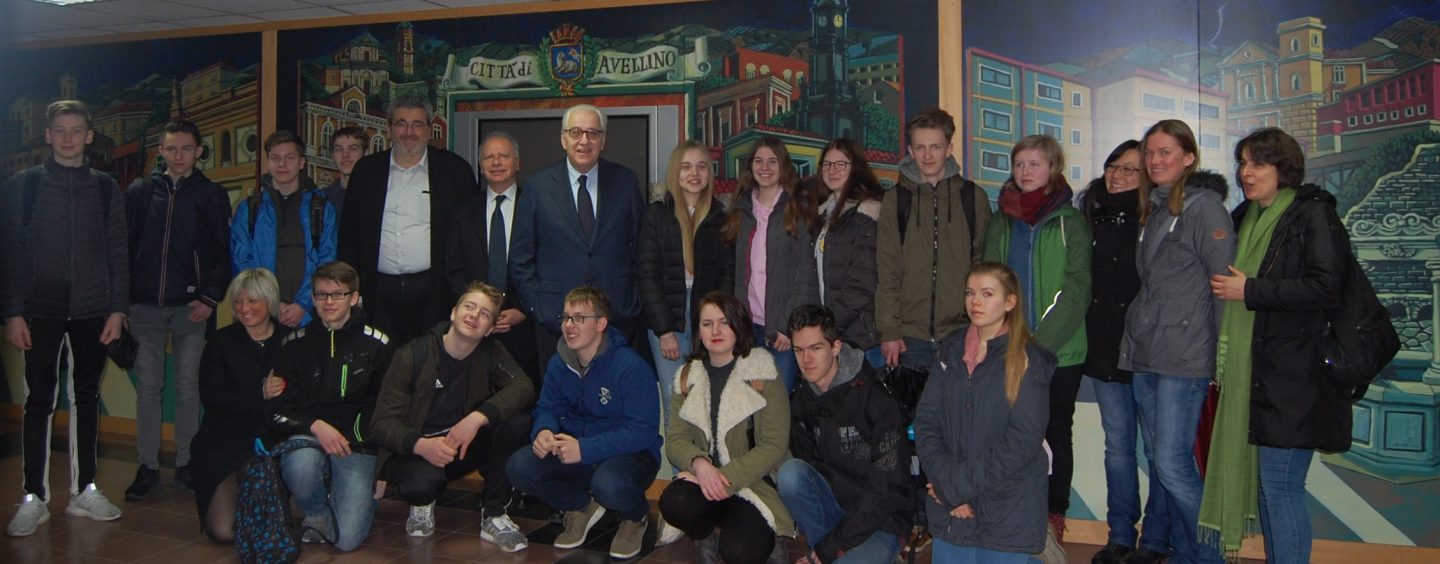 La città di Avellino ospita un gruppo studenti tedeschi, Foti: “Grande opportunità culturale”