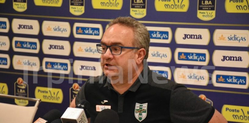 Sacripanti vuole la Fiba Cup: “Sarebbe bellissimo alzarla, lavoriamo per farlo”