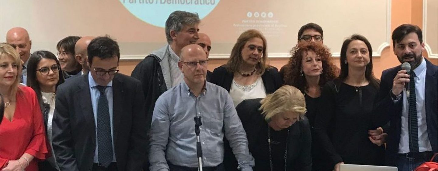Pizza alla presentazione della lista Pd: “Processo Isochimica ad Avellino? Solo passerella elettorale”