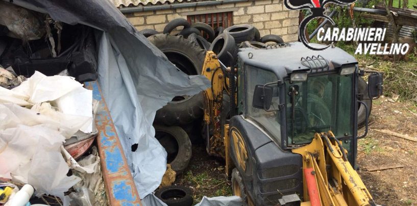Sequestrata discarica di 1200 mc con rifiuti pericolosi e non, nei guai un 50enne a Bisaccia