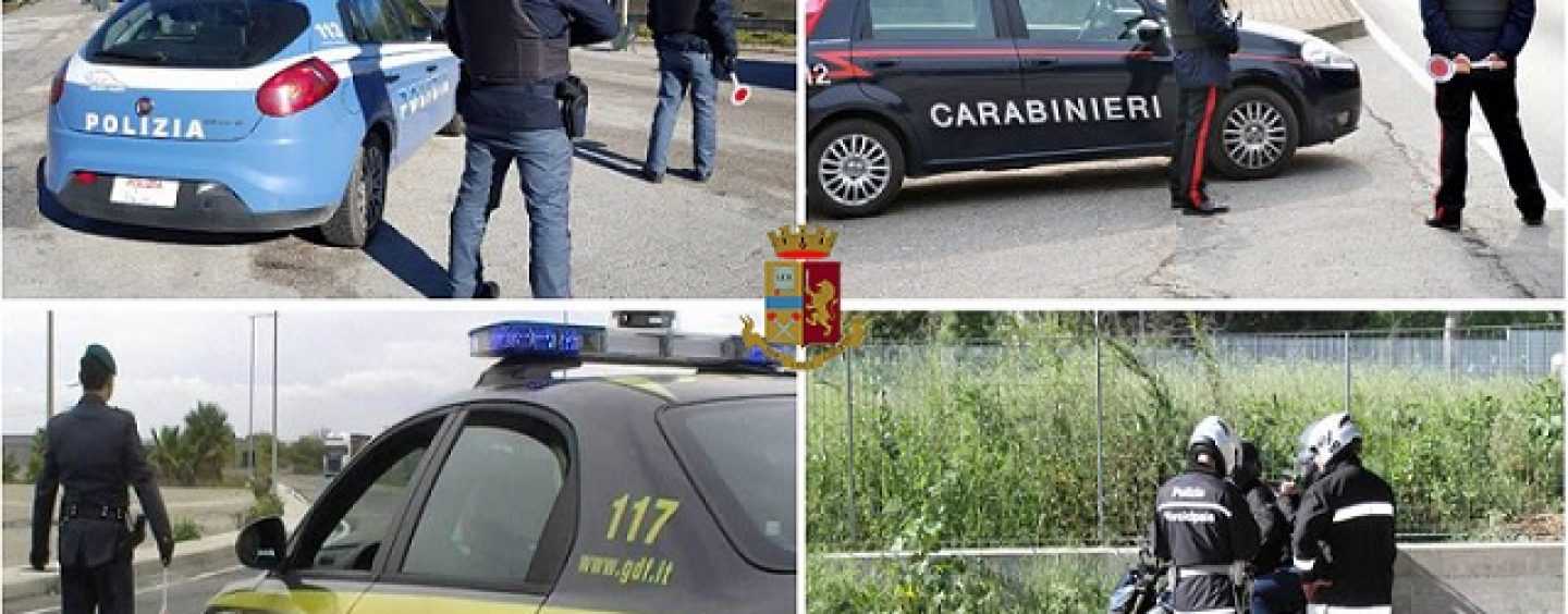 “Operazione Periferie”: controlli a tappeto di Polizia, Finanza, Carabinieri e Municipale