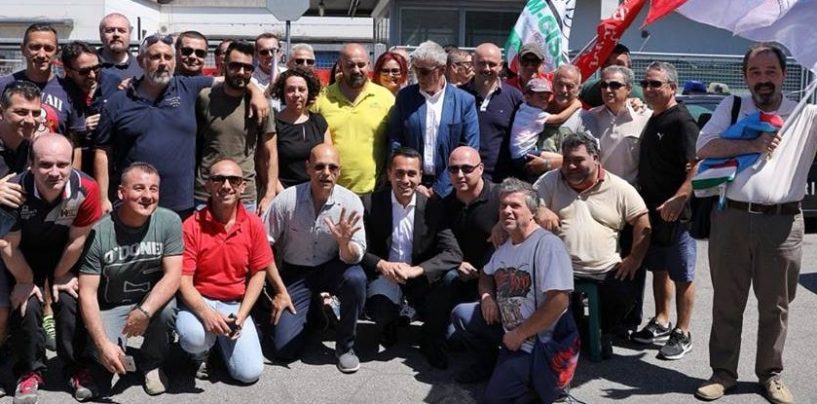 Ex Bredamenarinibus, Di Maio: “La musica è cambiata, lo Stato è dalla vostra parte”