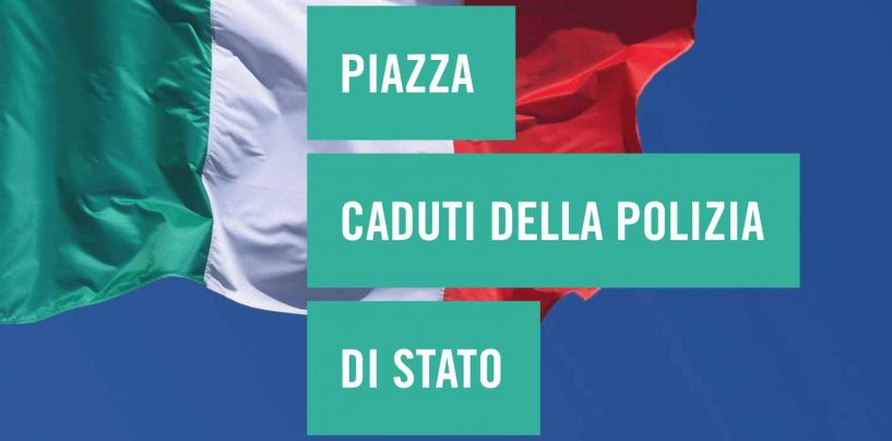 Ariano: cerimonia di intitolazione della piazza Caduti della Polizia di Stato Angelo Grasso