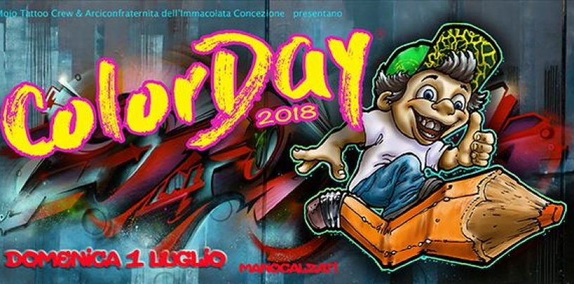 Manocalzati, tutto pronto per il ColorDay: l’evento dove i bambini diventano grandi artisti
