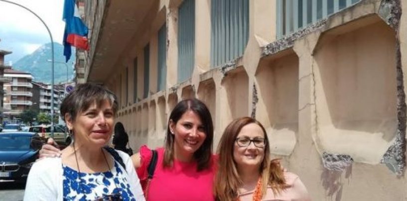 Recupero ex “San Giacomo”: la deputata Pallini e le consigliere di Monteforte incontrano Percopo