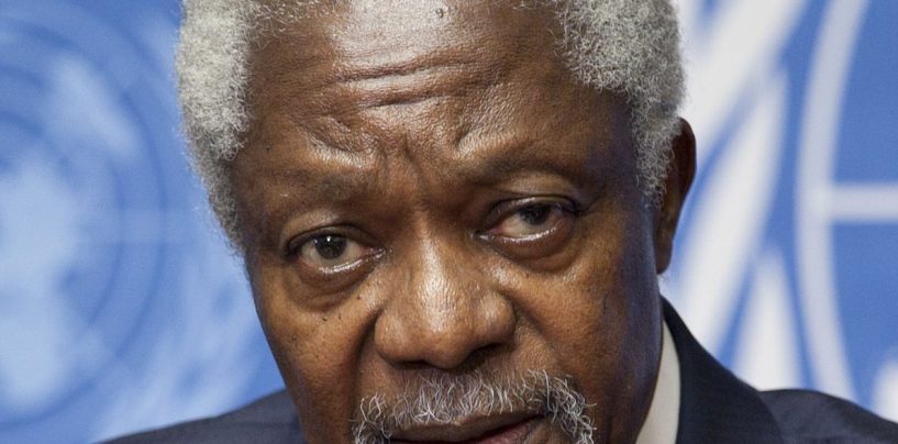 Morto Kofi Annan, ex segretario generale dell’Onu