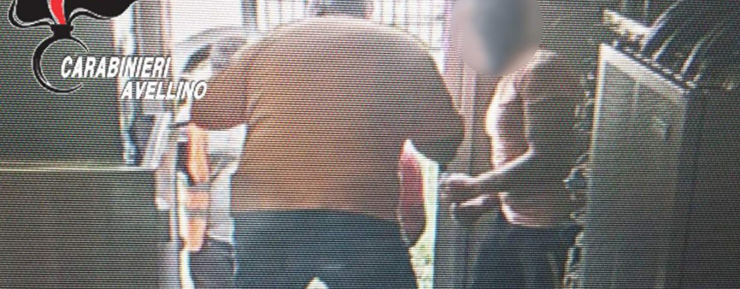 Dal napoletano per commettere furti in Irpinia: sorpresi dalle telecamere e bloccati dall’Arma