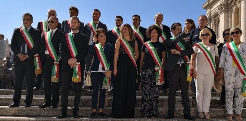 Le città del vino all’udienza generale di Papa Francesco