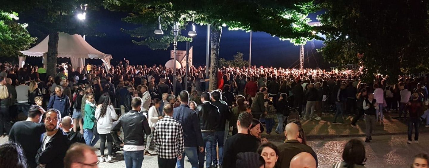 Bagno di folla a Summonte per Sentieri Mediterranei, successo nel primo giorno di kermesse