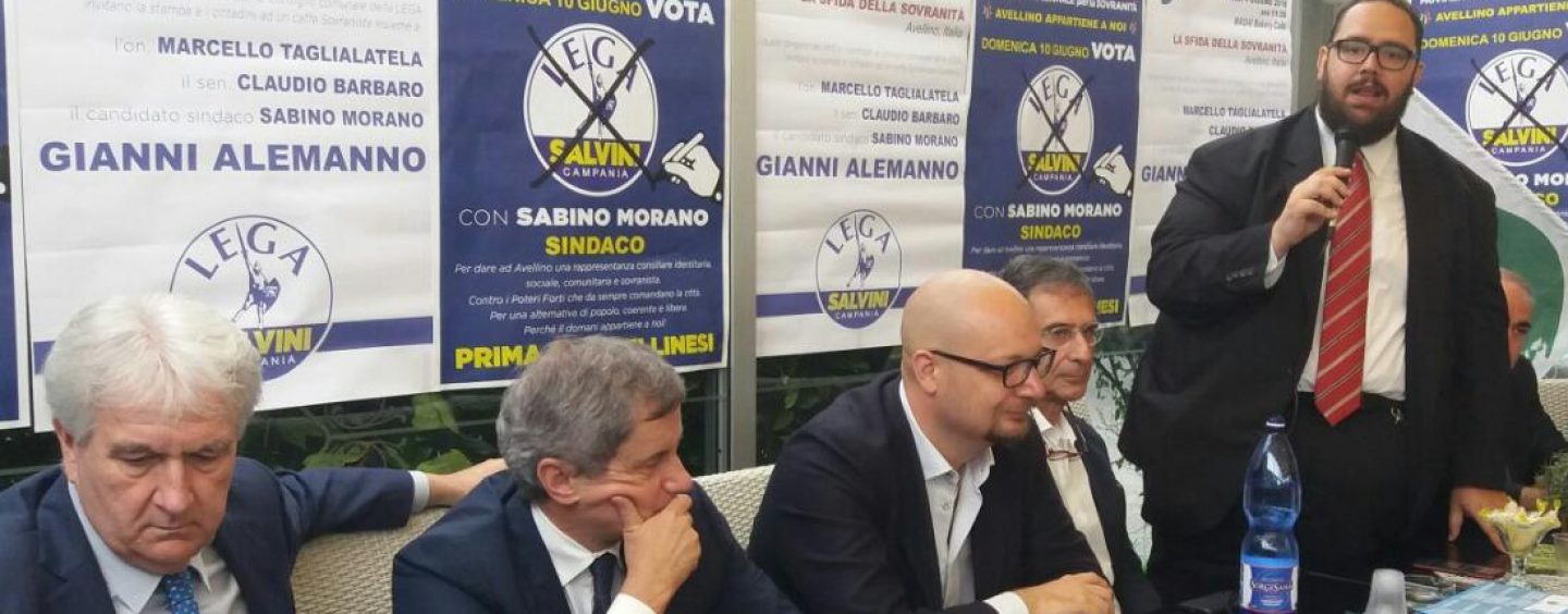Prima gli Irpini, Morano: “La Lega è in crescita sui territori. Ad Avellino regge l’alleanza con M5S”