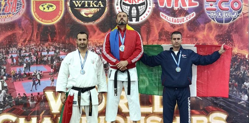 Campionato del Mondo di Arti Marziali: sul podio anche l’Arma dei Carabinieri di Avellino