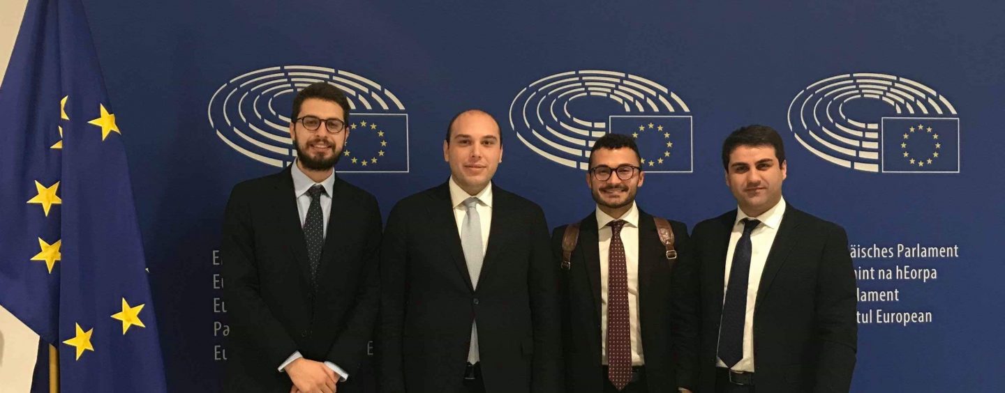 Giovani Democratici in visita al Parlamento Europeo, Zoina: “Il futuro dell’Irpinia passa per l’Europa”