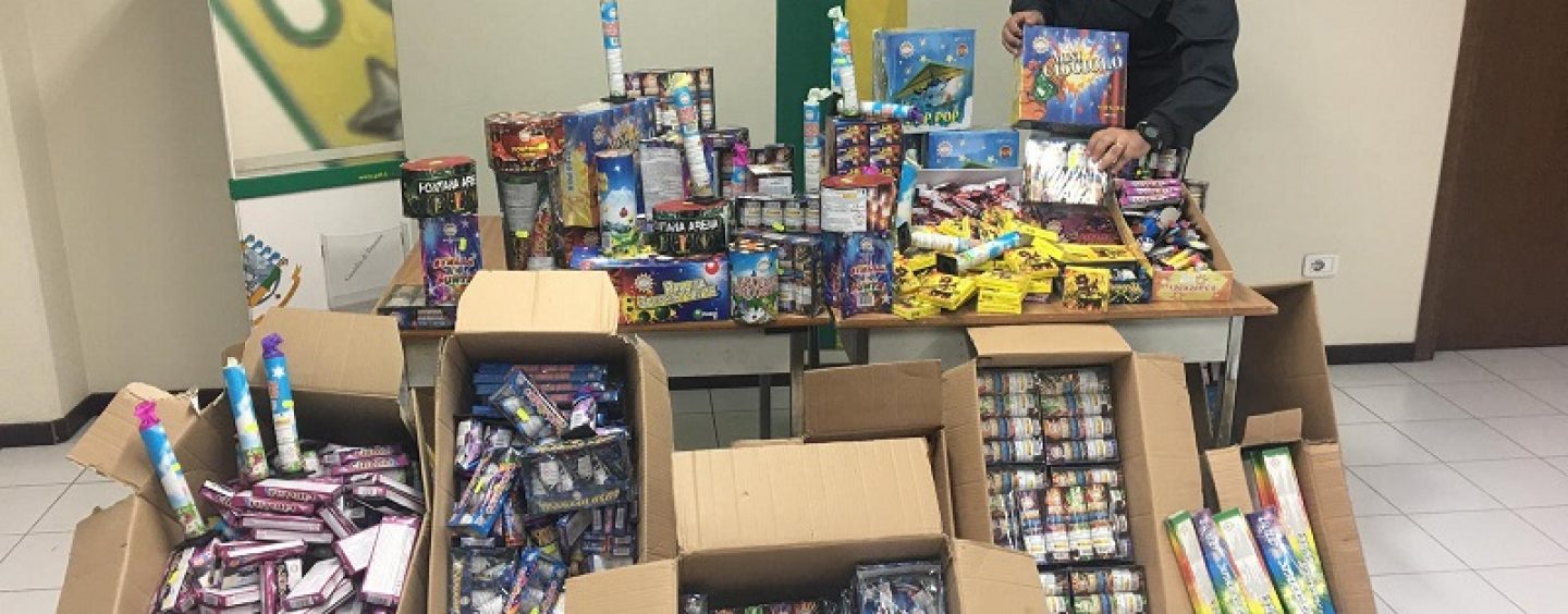 Botti illegali, maxi sequestro a via Tagliamento a poche ore dall’ultima notte dell’anno