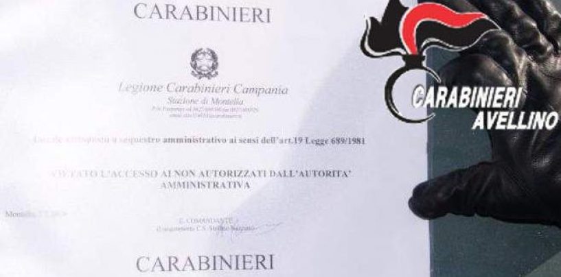 Abusivismo artigianale, violazioni in materia ambientale e lavoro nero: scattano i sequestri a Montella