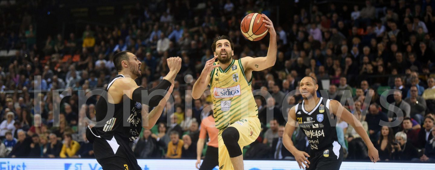 Sidigas, i playoff si allontanano. Il derby del Sud se lo aggiudica l’Happy Casa Brindisi