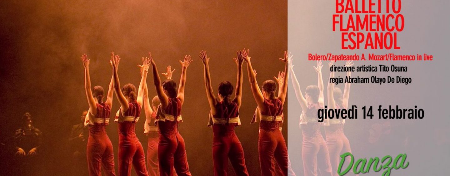 Un San Valentino a ritmo di flamenco, la danza al Gesualdo chiude con il “Balletto Flamenco Espanol”