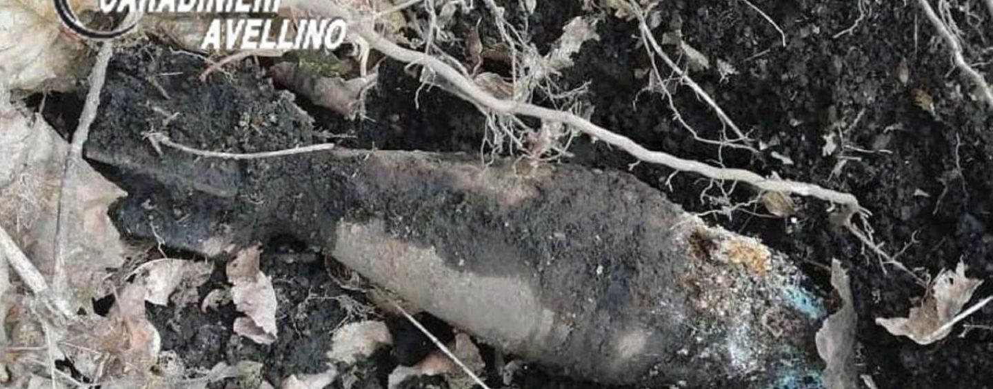 Ritrovate tre bombe inesplose, erano in un fondo agricolo dalla Seconda Guerra Mondiale