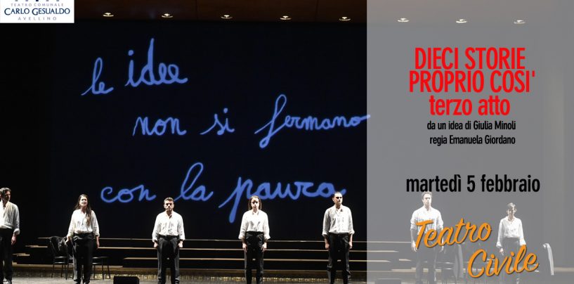 Sul palco del Gesualdo storie di riscatto e impegno sociale