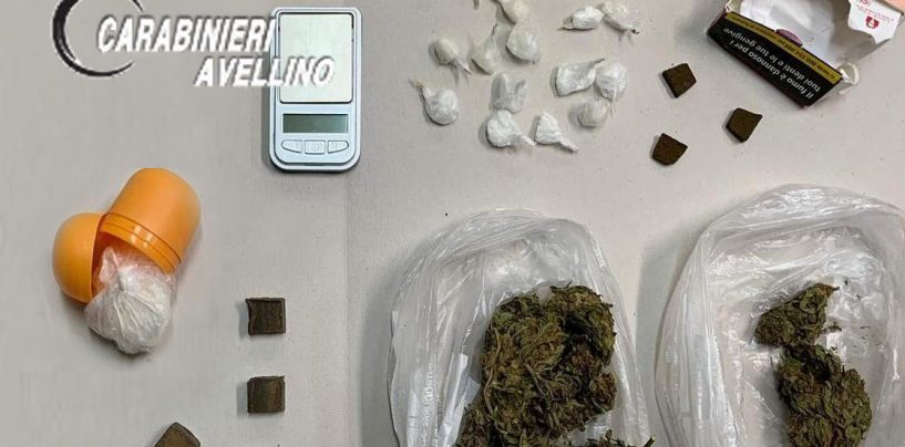 Beccato in casa con hashish, cocaina e crack: arrestato 51enne