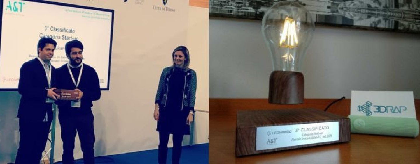 La startup mercoglianese 3DRap conquista Torino con un progetto per piloti disabili