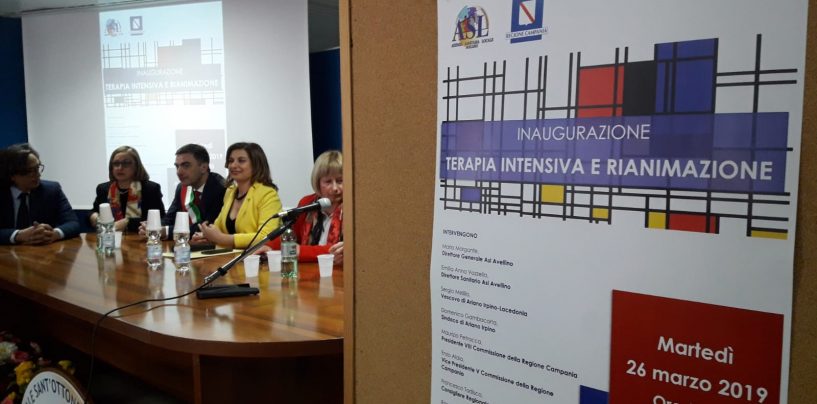 Nuovo reparto di rianimazione ad Ariano. Morgante: “Prossimo step la radioterapia”