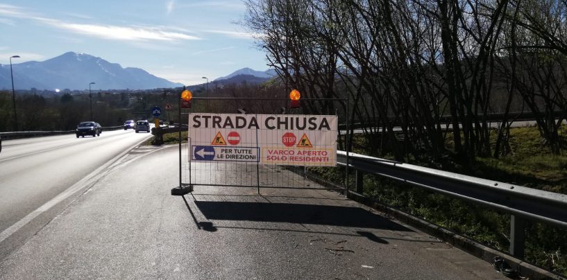 “Pioggia” di calcinacci, il Comune di Avellino chiude il ponte sulla Variante