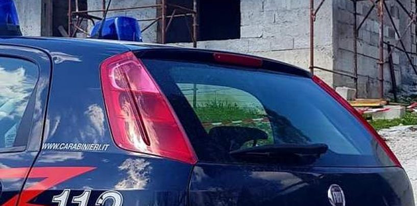 Costruzione abusiva in zona rischio frana, denunciate due persone