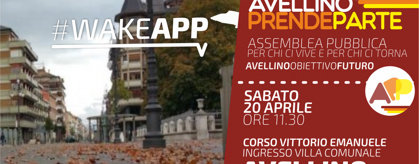 Emigrazione giovanile e futuro della città, assemblea pubblica di “Avellino Prende Parte”