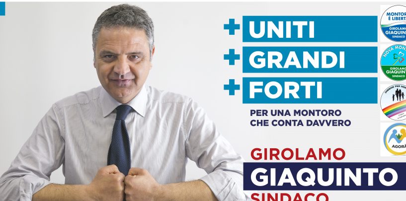 Amministrative Montoro, il candidato sindaco Giaquinto si presenta alla cittadinanza