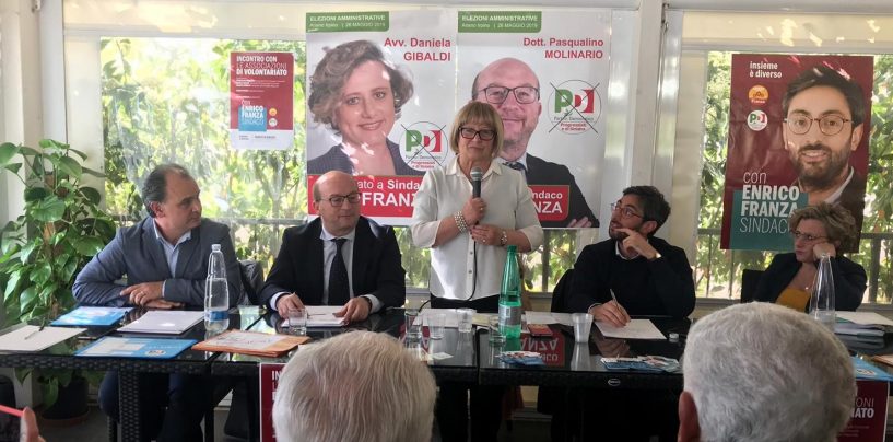 FOTO/ Amministrative Ariano, Franza incontra associazioni, categorie professionali e gli elettori di Contrada Frolice