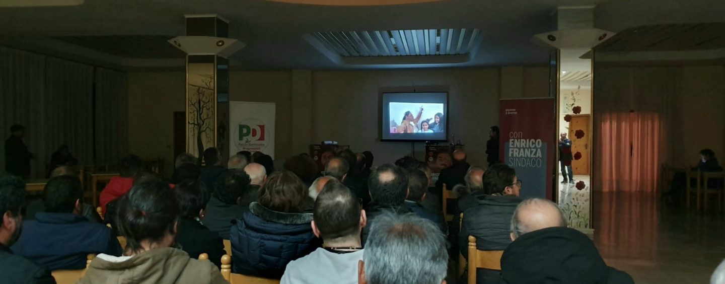 Ariano verso il voto, la campagna elettorale di Franza: “A Camporeale per restituire identità alla città”