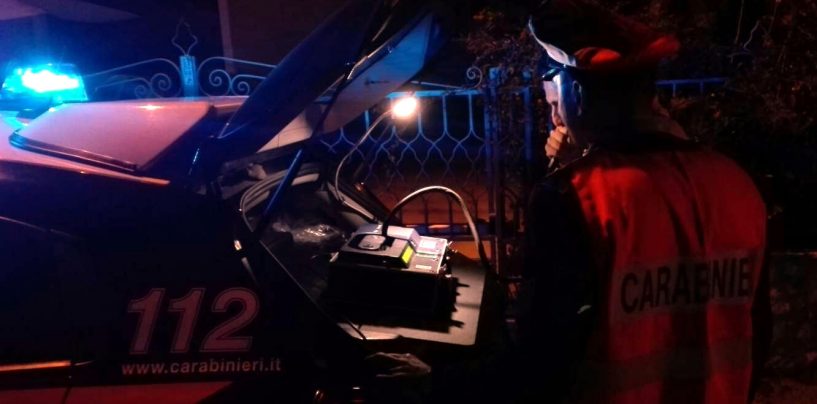 Sorpreso ubriaco alla guida di un’auto, ritirata patente ad un 30enne