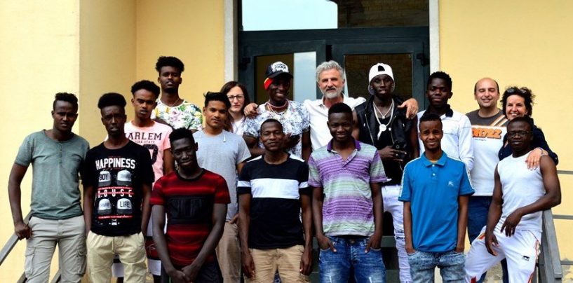 Anche i ragazzi dello Sprar di Sant’Andrea di Conza alla Festa del Mare