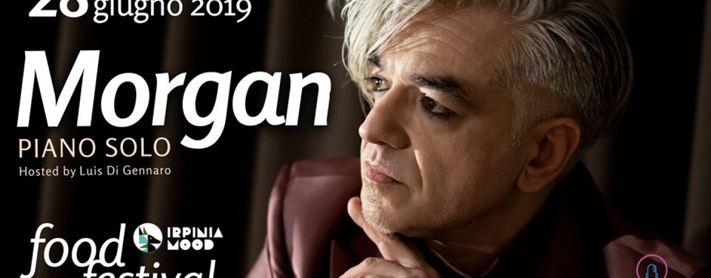 Irpinia Mood parte col botto: Morgan inaugura il Food Festival a Corso Vittorio Emanuele