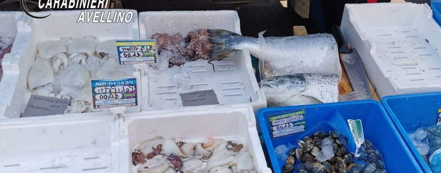 Prodotti cinesi senza marchio, scattano le sanzioni. Nei guai anche il titolare di una pescheria