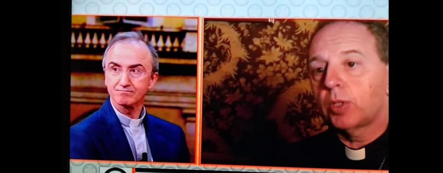 Il parroco di Chiusano a Rete 4, ma lui denuncia: “Non mi hanno fatto parlare perché doveva arrivare Salvini”