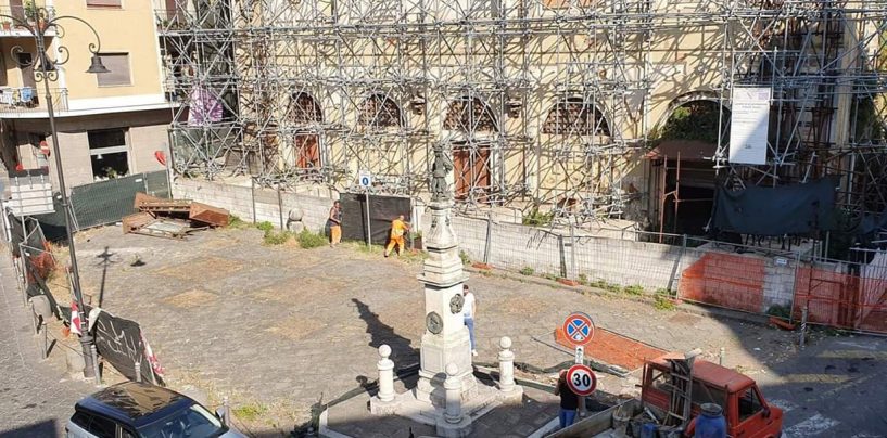 Ex Dogana, liberata piazza Amendola: al via la rinascita