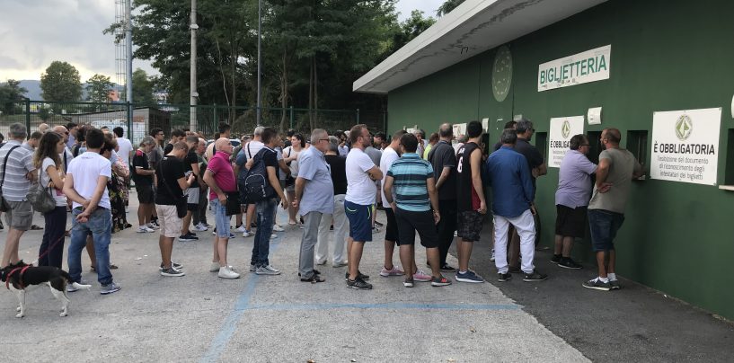 Prevendita Avellino-Bari: il dato parziale della biglietteria
